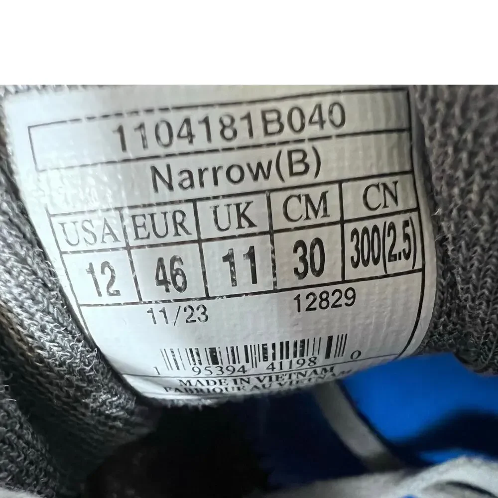 Brooks Ghost 16 Men’s Sz 12 Narrow No Insole Lime Grey Running Shoe Arch Support